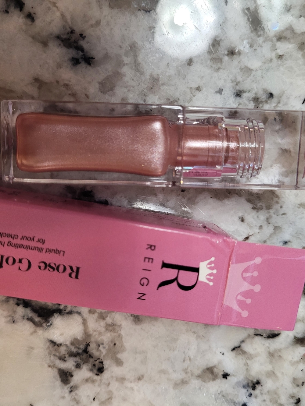 Reign Rose Gold Shimmer Lip Gloss